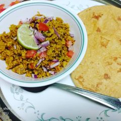 A picture of Nutri with Whole Wheat Kulcha.