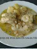 Filetes de pescada en salsa verde