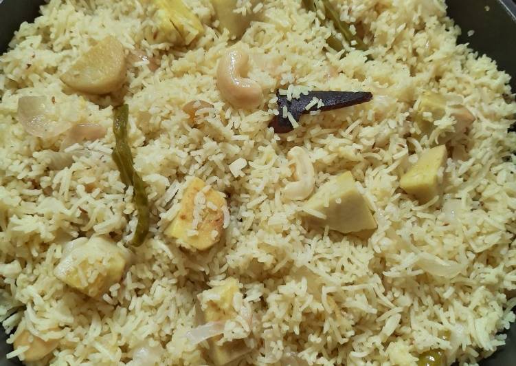How to Prepare Quick Yam Pulao