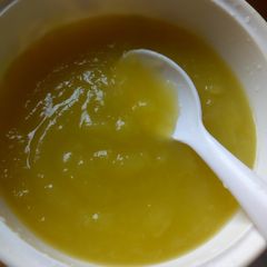 A picture of Baby puree.