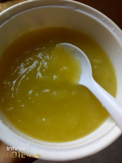 A picture of Baby puree.