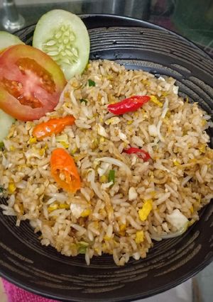 Foto resep Nasi Goreng Teri Medan