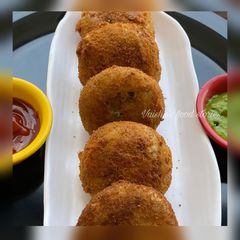 A picture of Soya Aloo Tikki.