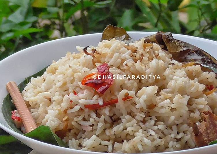 Nasi Liwet Simple tapi Spesial di Rice Cooker #SiapRamadhan