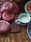 Pan de beterraga italiana mayo