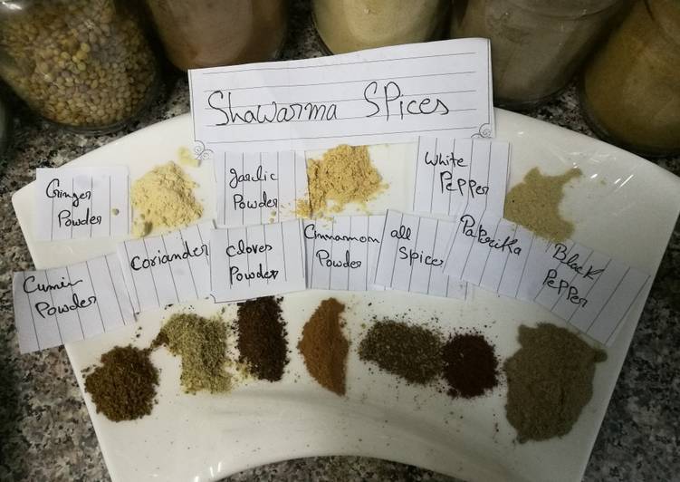 Recipe of Super Quick Homemade Shawarma spice