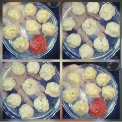 A picture of Potato momos.