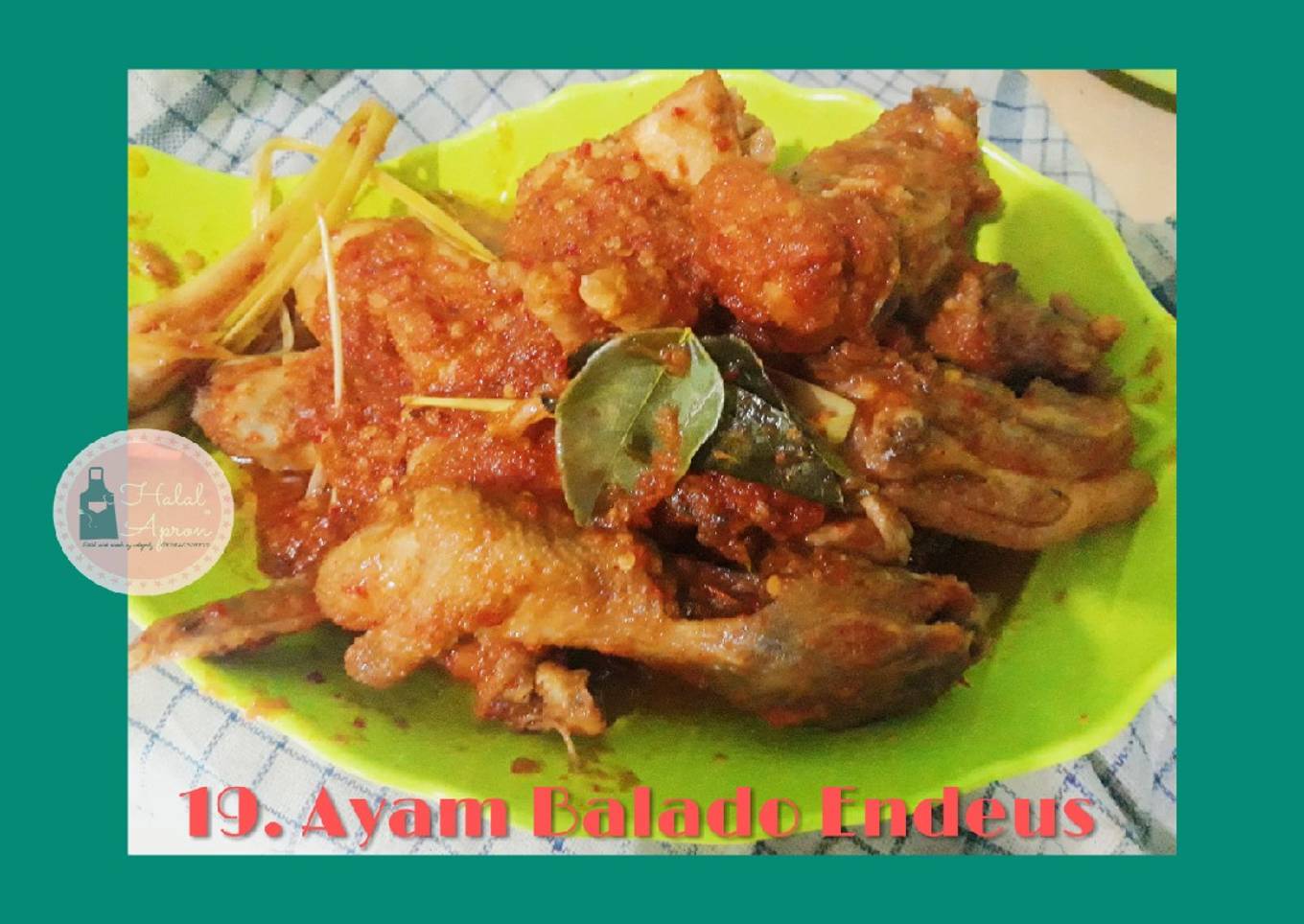 19. Ayam Balado Endeus