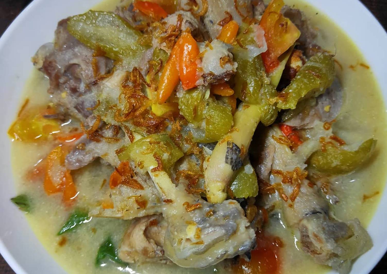 Resep Garang Asem Ayam Kampung Tanpa Santan oleh dapurguna ...