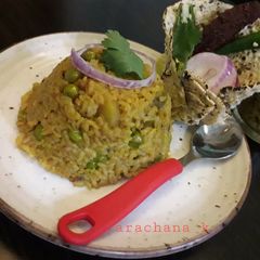 Peas thari banarsi style A picture of Peas thari banarsi style.