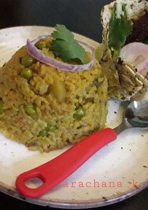 A picture of Peas thari banarsi style.
