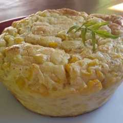 Una foto de Soufflé de choclo