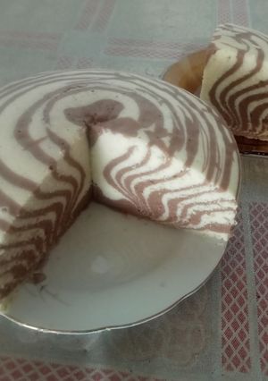 Foto resep Bolu Kukus Zebra