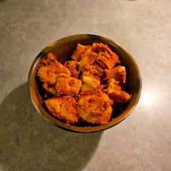 A picture of Chicken Nugget Parmesan Casserole.