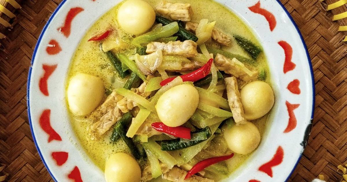 Resep Lodeh Labu Siam Telur Puyuh Oleh Nays Kitchen Cookpad