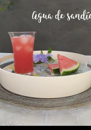 Una foto de Agua de Sandía 🍉