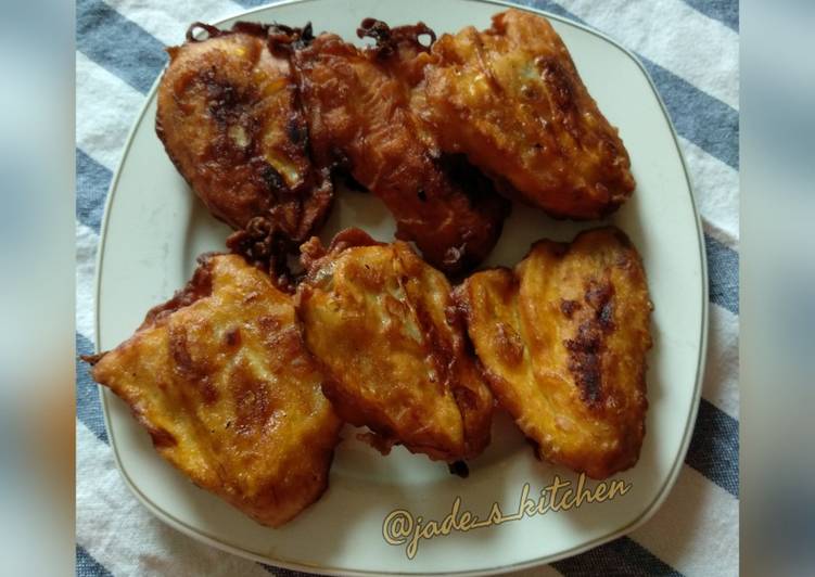 Resep Mudah Pisang Goreng Kipas Enak Sederhana