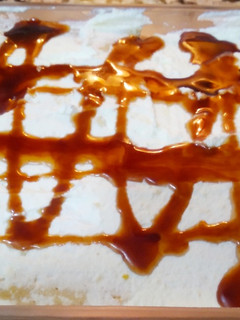 Una foto de Pastel de restos de roscón casero