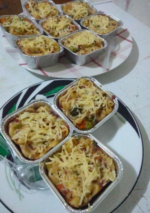 Foto resep Macaroni schotel kornet sayur🥦🥕