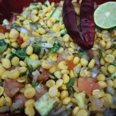 A picture of Spicy Chana Daal CHaat.