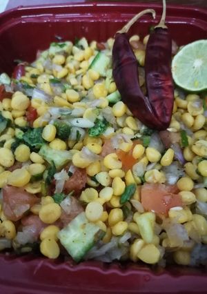 A picture of Spicy Chana Daal CHaat.
