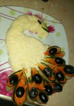 صورة لوصفة سلاطه رز روعه