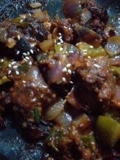 ड्राई फ्राई चिकन चिल्ली (dry fry chicken chilli recipe in hindi) रेसिपी मुख्य फोटो