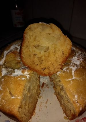 Una foto de Budín de Peras Sin Azúcar