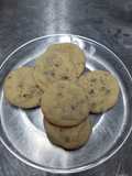 Brown sugar cookies with pecans and chocolate chips