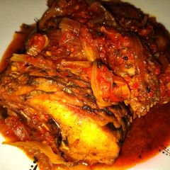 A picture of Fish pepper soup.