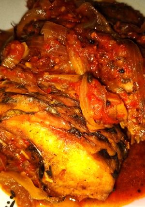 A picture of Fish pepper soup.