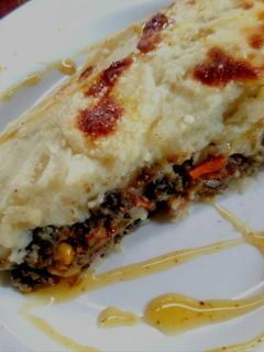 Una foto de Pastel de papa vegetariano