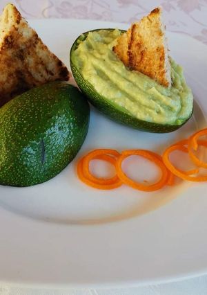 Avokádókrém recept fotója