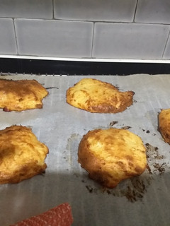 Una foto de Pan bagel keto