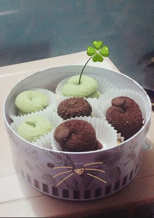 Hình của món Danish butter cookies.