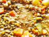Judías mungo con verduras