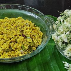 A picture of Drumstick flower stir fry.