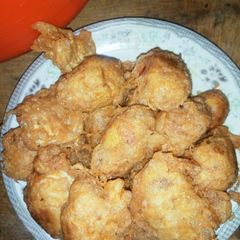 A picture of Yam balls.