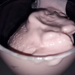 A picture of Strawberry ice cream.
