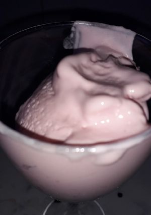 A picture of Strawberry ice cream.