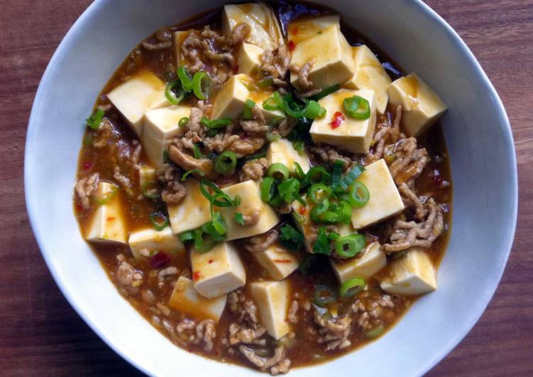 Recipe of Award-winning Mabo Dofu (Tofu) Japanese Style