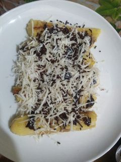 Foto resep Pisang bakar keju