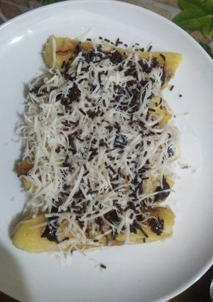 Foto resep Pisang bakar keju
