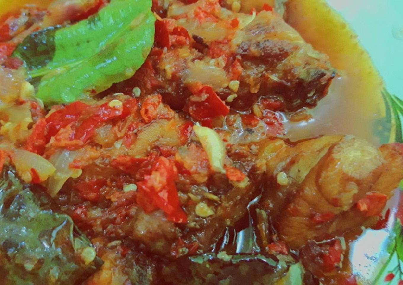 Ayam balado raso dendeng