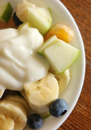 A picture of No Fuss Fruit Salad.