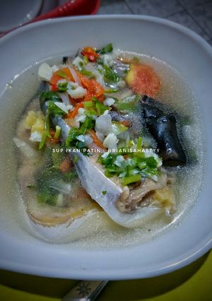 Foto resep Sup ikan patin