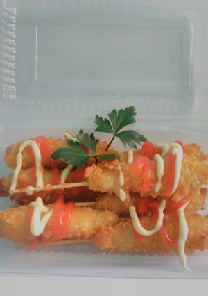 Foto resep Sate MiSogor(mi sosis goreng)