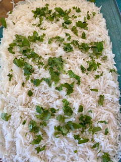 A picture of Boiled rice.