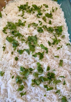 A picture of Boiled rice.