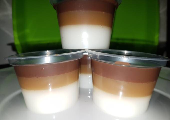 Resep Puding tiramisu ekonomis untuk jualan Anti Gagal